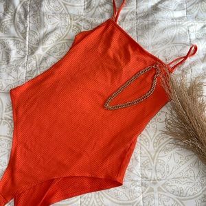 Beautiful Orange bodysuit